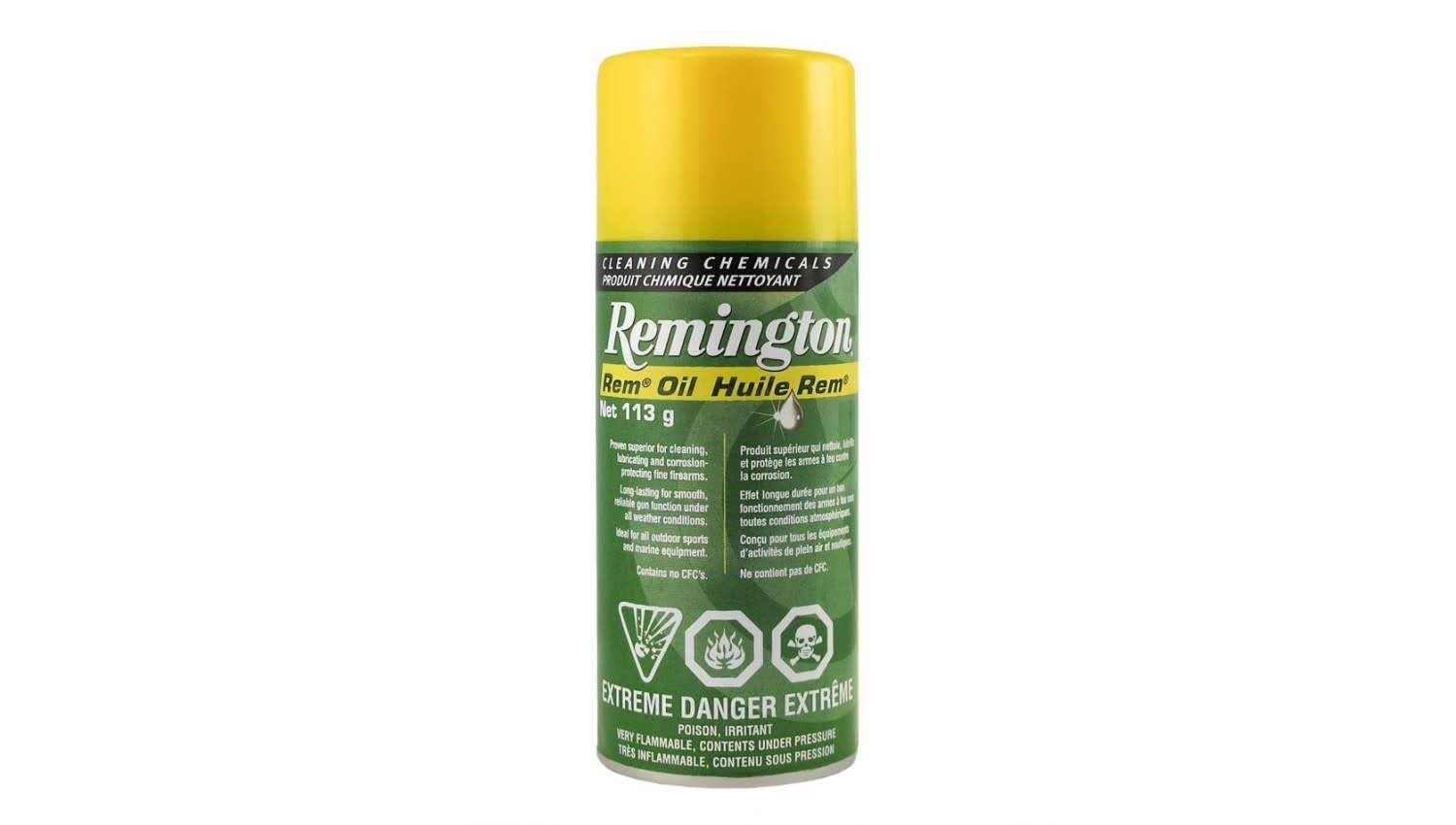 Remington 19906 Rem Oil – 4oz Aerosol Gun Lubricant & Protectant